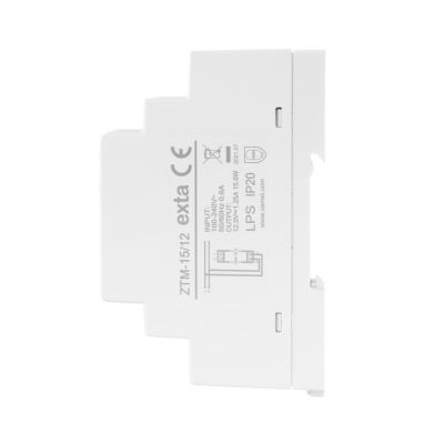 Zasilacz impulsowy montowany na szynie TH-35 (DIN) 15W 12V DC TYP: ZTM-15/12 ZAMEL (EXT10000279-WUN)